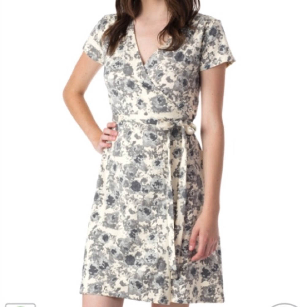 PACT Apparel Organic Wrap Dresses in 2 Colors